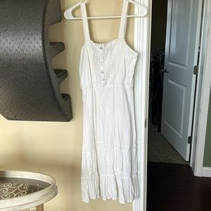 Aerie midi dress. White, size M.